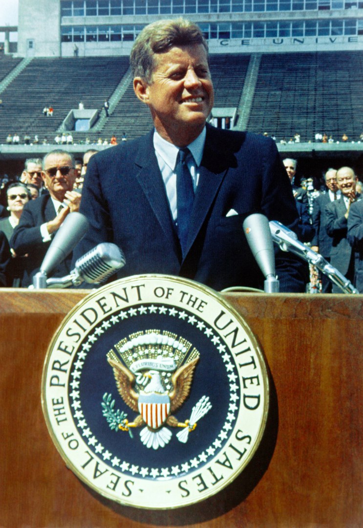 Kennedy at Rice University