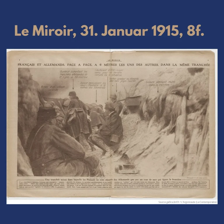 Le Miroir, 31. Januar 1915, 8f.