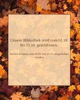 Schließung der Bibliothek für die Osteuropäische Geschichte vom 01.10. bis 13.10.