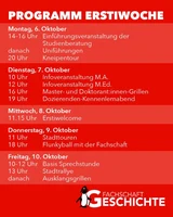 Programm Ersti-Woche 2025