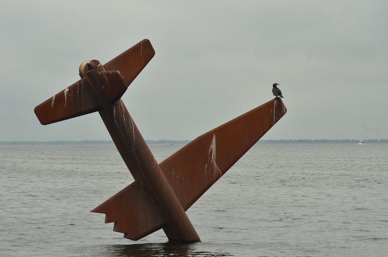 Memorial for fallen allied pilots, Harderwijk, NL (unveiled 2012)