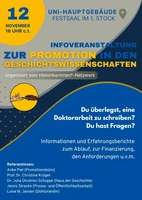 Infoveranstaltung zur Promotion in den Geschichtswissenschaften_Flyer Vorderseite.jpg