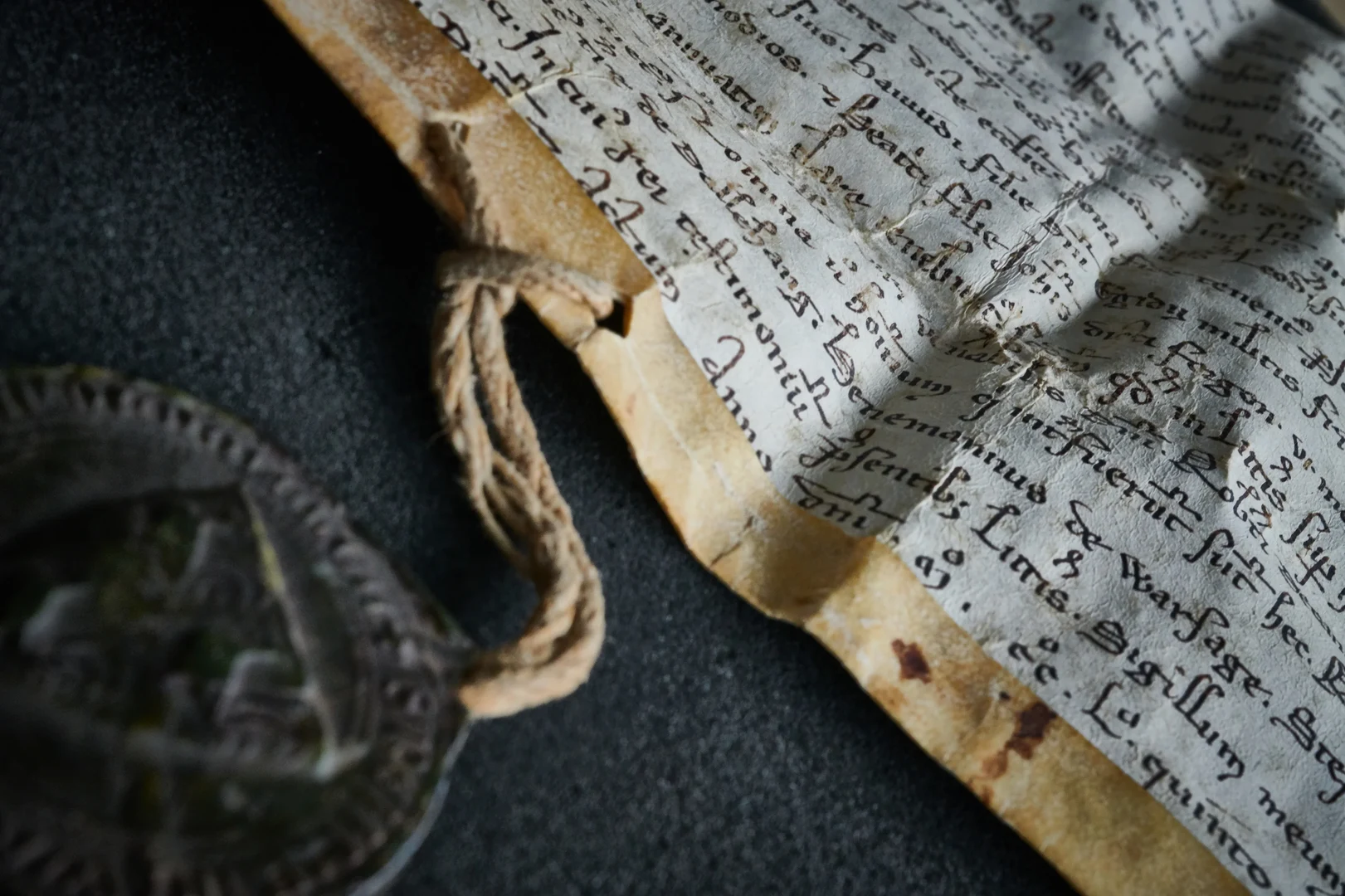 Eine Wissenschaftlerin und ein Wissenschaftler arbeiten hinter einer Glasfassade und mischen Chemikalien mit Großgeräten.